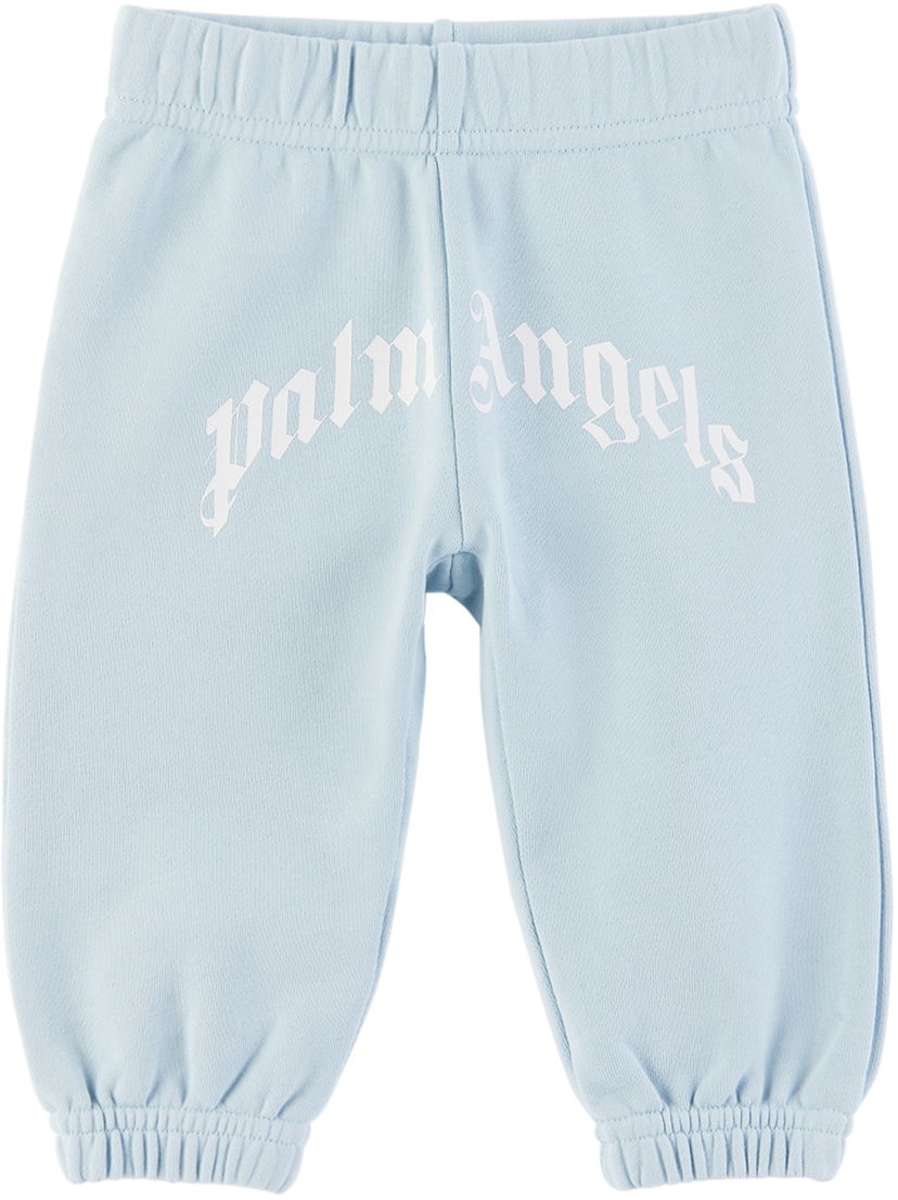 Verryttelyhousut Palm Angels Palm Angels Printed Lounge Pants Sininen | PGXD002S24FLE0013801