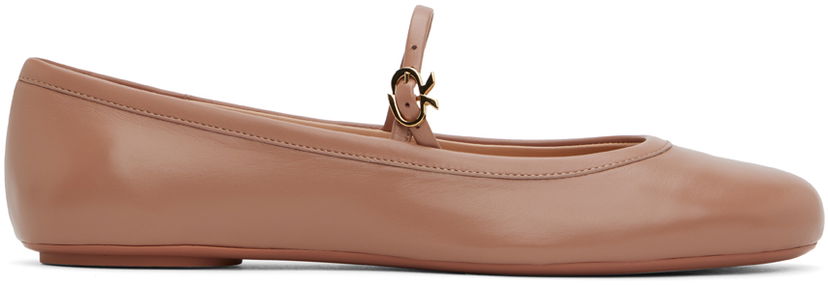 Tennarit ja kengät Gianvito Rossi Carla Ballerina Flats Beige | G22223.05GOM.NAP