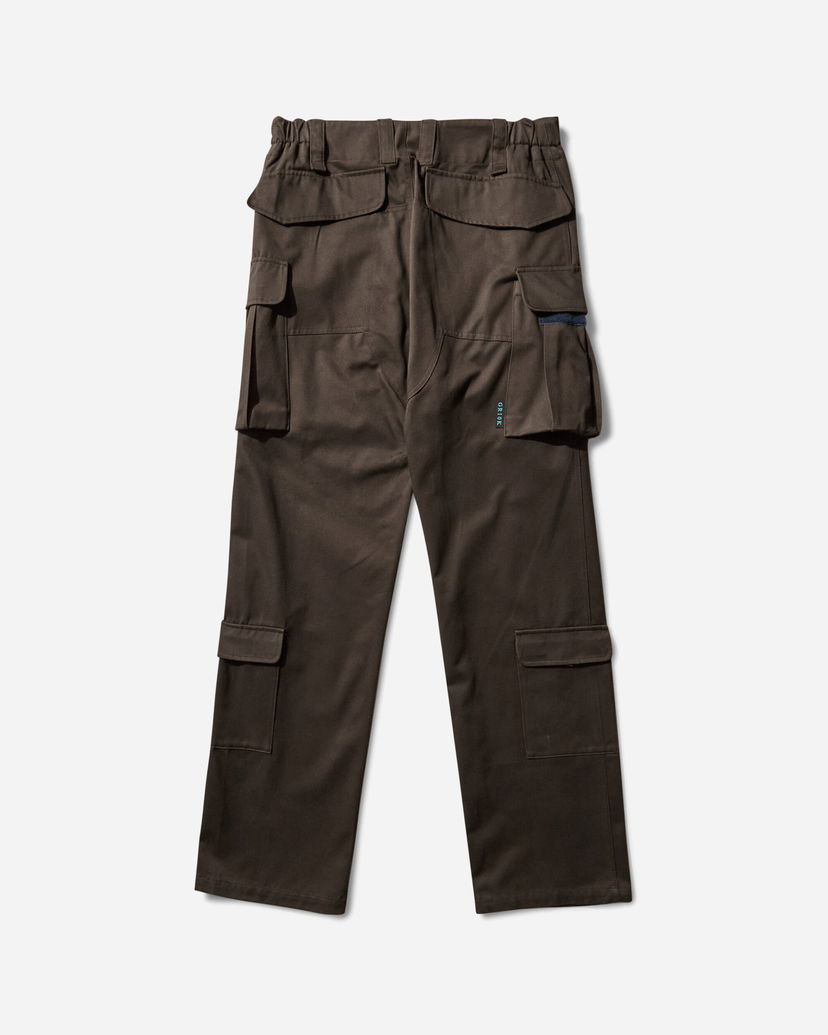 Cargo housut GR10K Warm Cargo Pants Ruskea | CG111214DP10 10