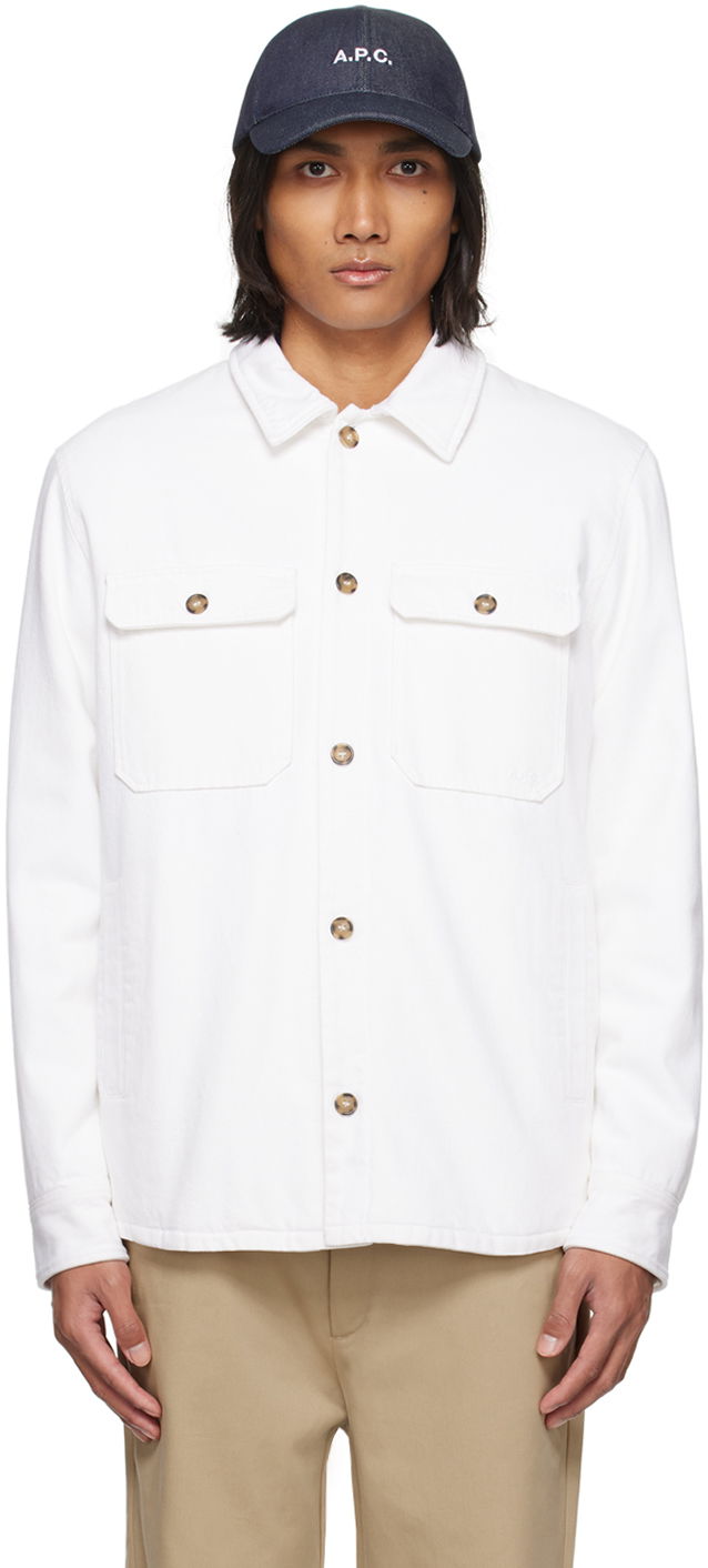 Takki A.P.C. Alessio Jacket Valkoinen | COFCN-H02899, 0