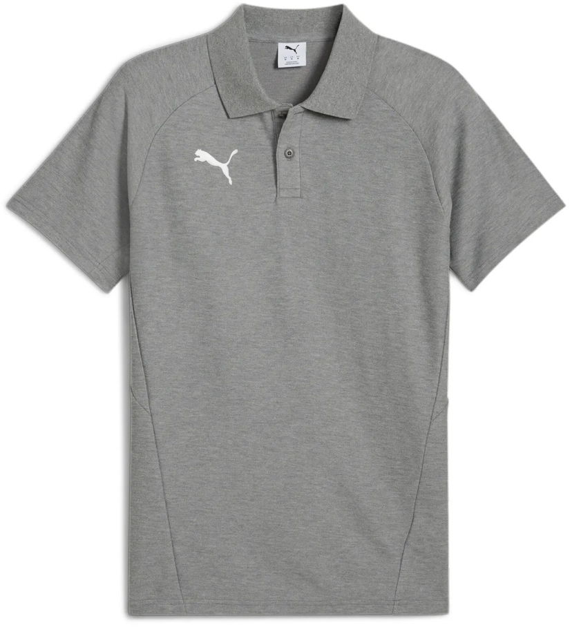 Poolopaita Puma Puma teamEVOSTRIPE Polo Shirt Harmaa | 659952-33