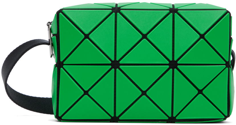 Olkalaukku BAO BAO ISSEY MIYAKE Geometric Pattern Cuboid Crossbody Bag Vihreä | BB48AG661