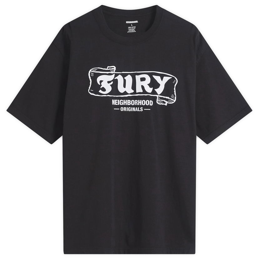 T-paita Neighborhood Originals Fury T-Shirt Musta | 252PCNH-ST06-BLK