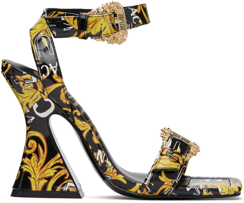 Asusteet Versace Versace Jeans Couture Kirsten Heeled Sandals Monivärinen | E76VA3S36_EZS366, 0