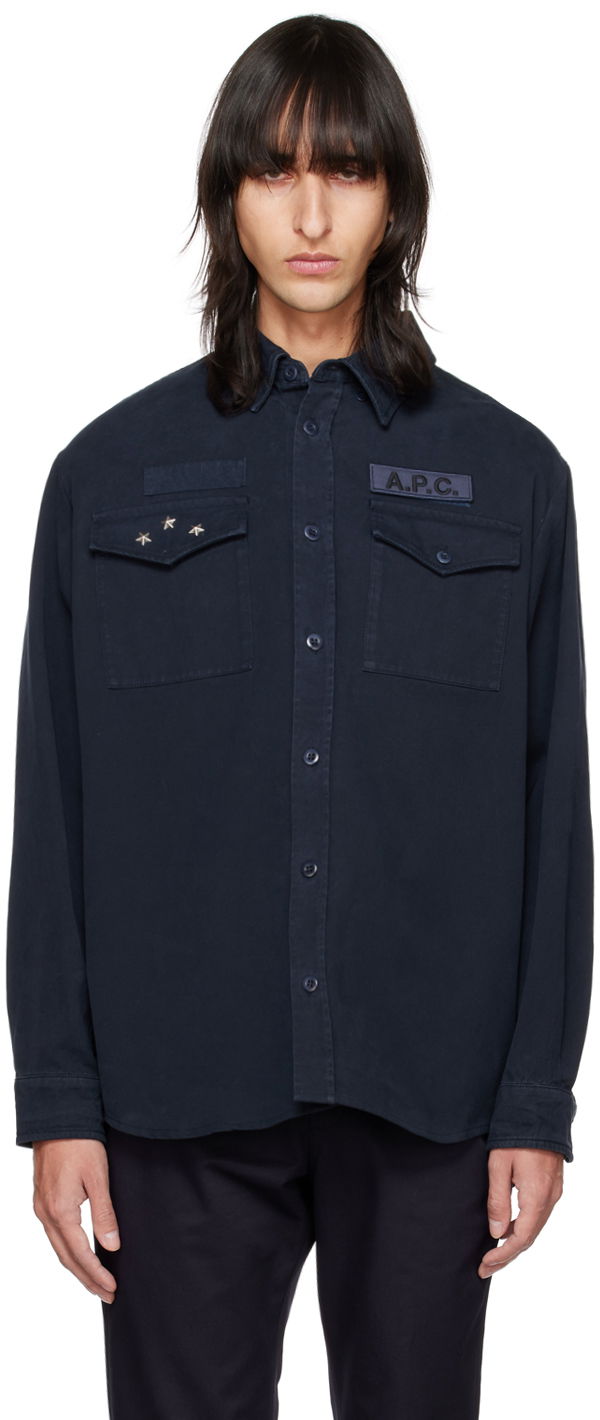 Paita A.P.C. Mainline Tummansininen | COFCI-M02778, 0