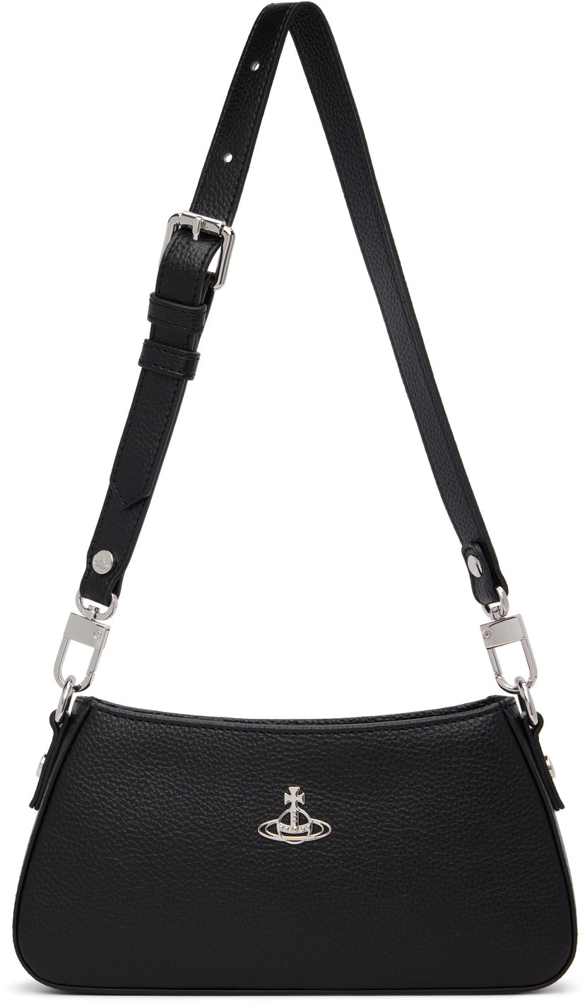 Olkalaukku Vivienne Westwood Vivienne Westwood Tasha Shoulder Phone Bag Musta | 5801000GW-S000D-