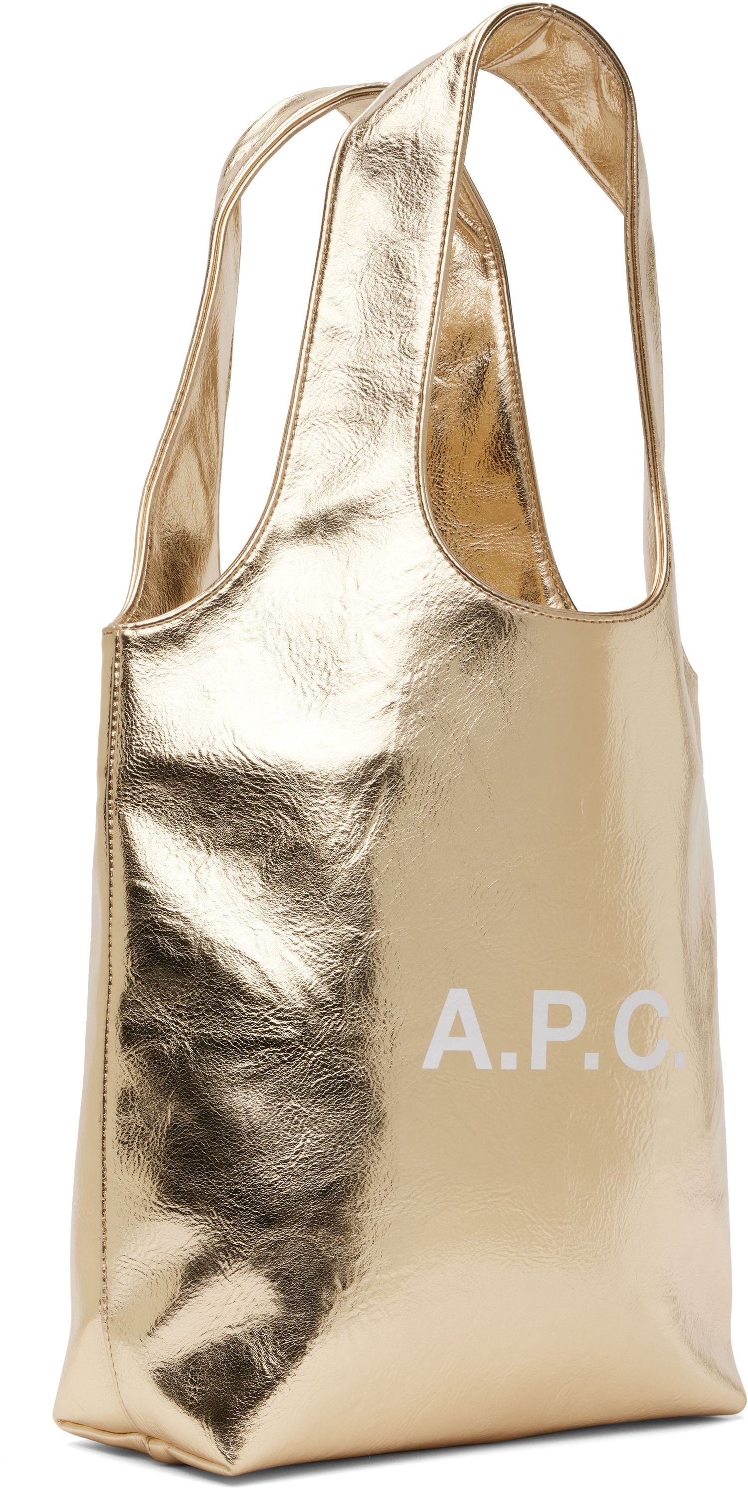 Kangaskassi A.P.C. A.P.C. Ninon Small Tote Metallinen | PUABZ-M61861, 1