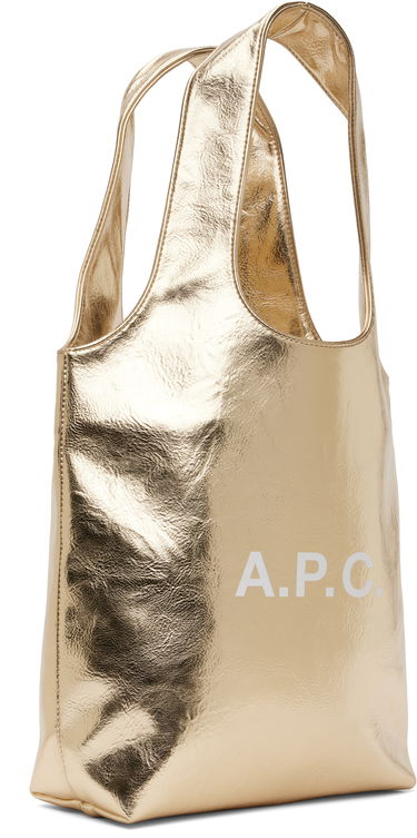 Kangaskassi A.P.C. A.P.C. Ninon Small Tote Metallinen | PUABZ-M61861, 1