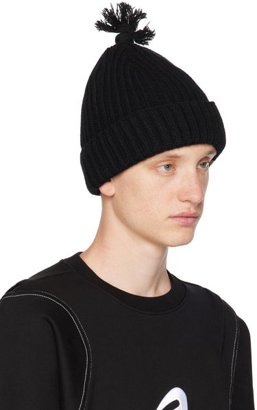 Pipo ADER ERROR Pom-Pom Beanie Musta | BMADFWHW0505BK, 1