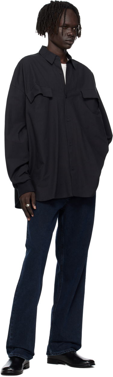 Paita Fear of God Fear of God ESSENTIALS Oxford Shirt Musta | 186SP254420F, 3