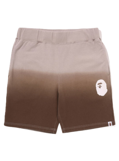Shortsit BAPE Gradation Sweat Shorts Ruskea | 1J20-153-004