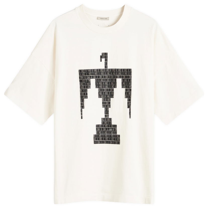 T-paita Fear of God Thunderbird Print T-Shirt Valkoinen | FG24FW50-10155EBHWJ-107