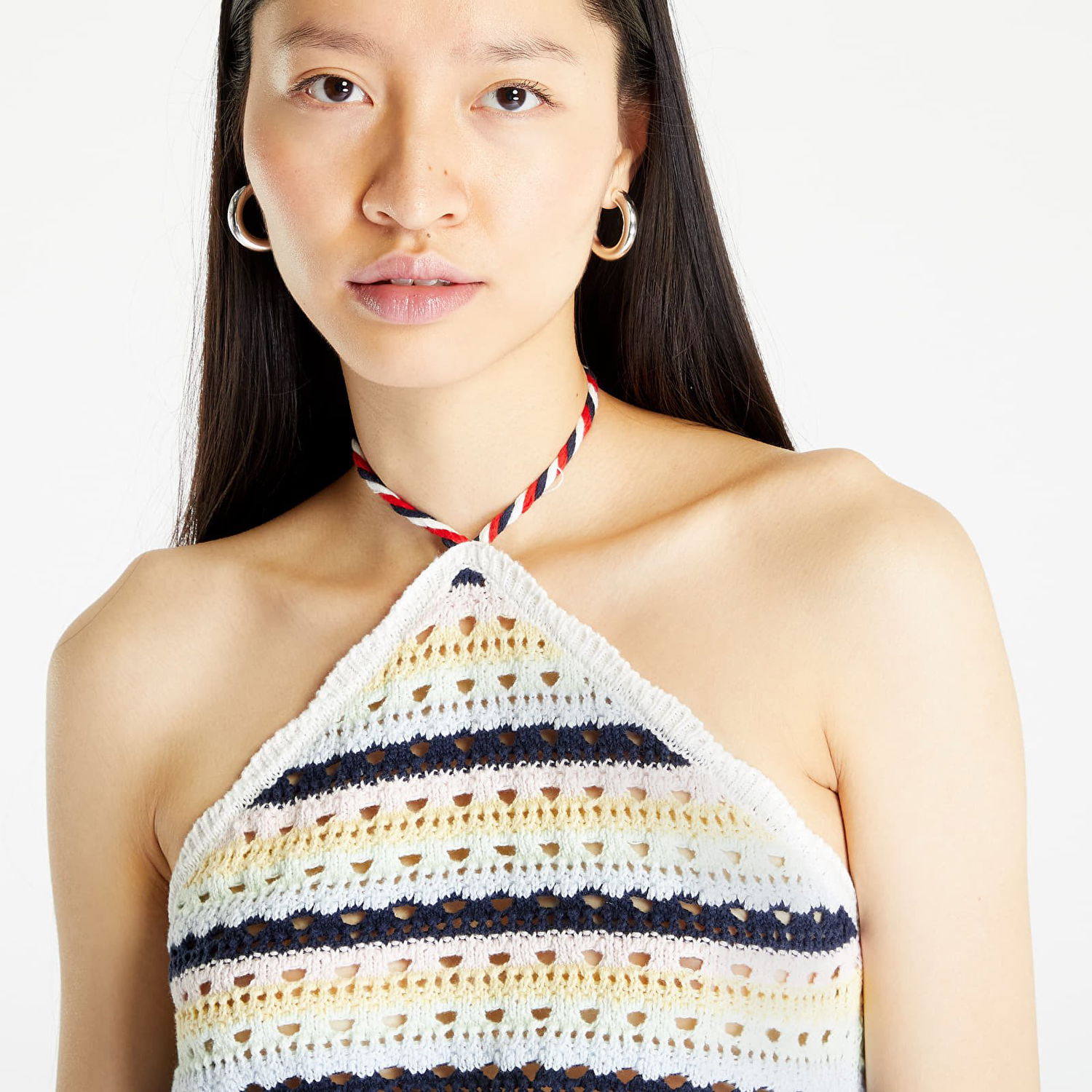 Tankkitoppi Tommy Hilfiger Summer Crochet Top Monivärinen | DW0DW15403 ZHO, 0