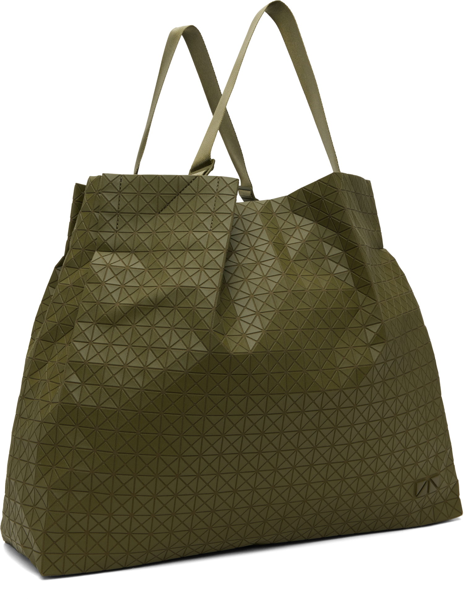 Kangaskassi BAO BAO ISSEY MIYAKE Geometric Pattern Tote Bag Vihreä | BB49AG761, 1
