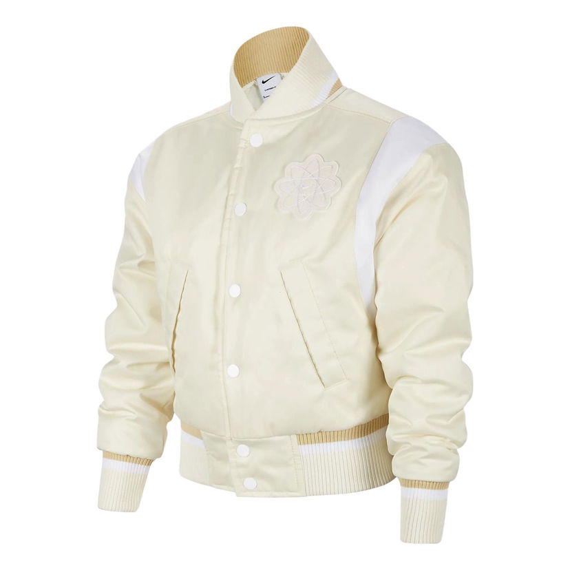 Bomber-takki Nike Culture of Basketball Therma-FIT Bomber Jacket Beige | FJ6045-113