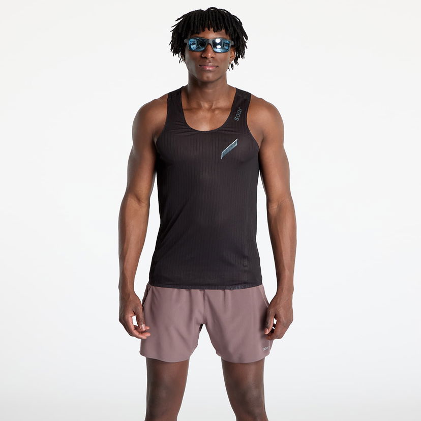 Tankkitoppi Soar Running SOAR Race Vest Musta | SS25-SV1M-BLK
