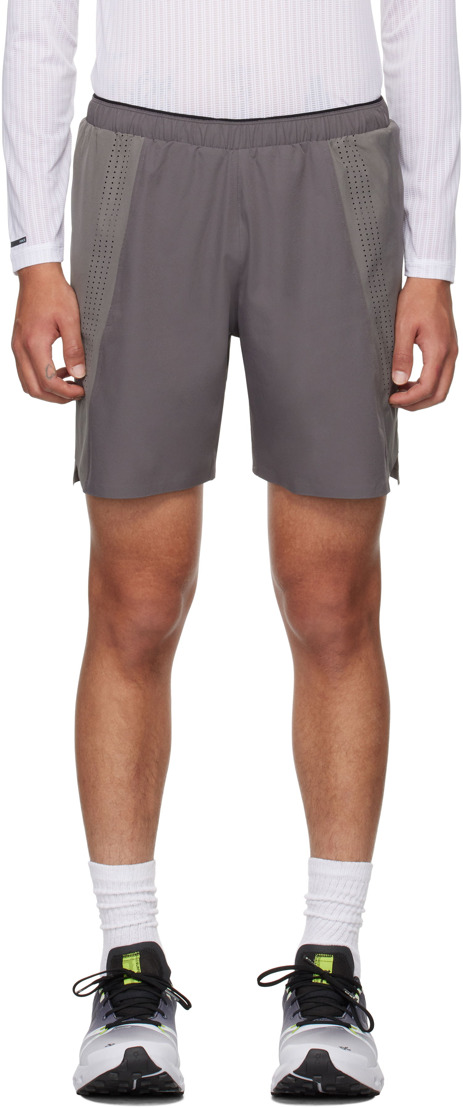 Shortsit Soar Running Soar Long Run Shorts Harmaa | SS15M-GRE, 0