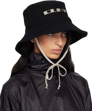 Hattu Rick Owens Rick Owens DRKSHDW Concordians Gilligan Bucket Hat Musta | DA02E7479 BMOEM6, 1