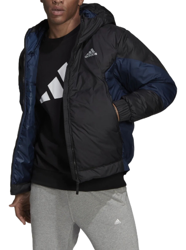 Puffer takki adidas Originals D11 Down Colourblock Musta | gv5353
