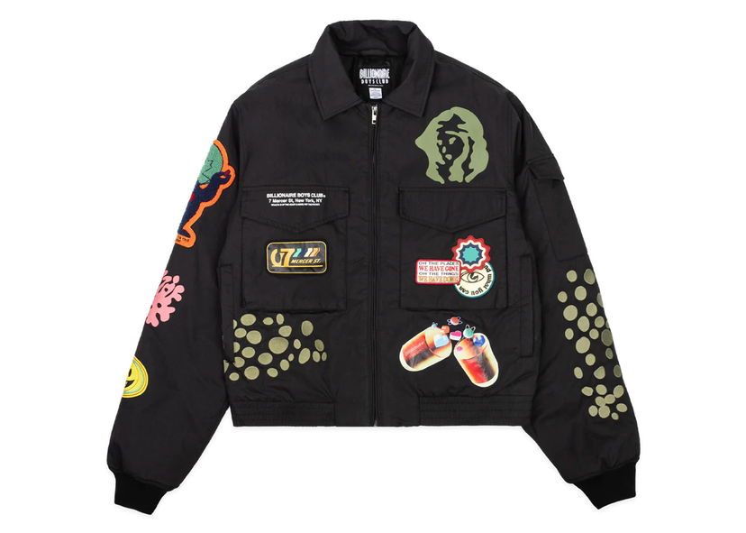 Takki BILLIONAIRE BOYS CLUB Vortex Jacket Musta | 8317401BLK