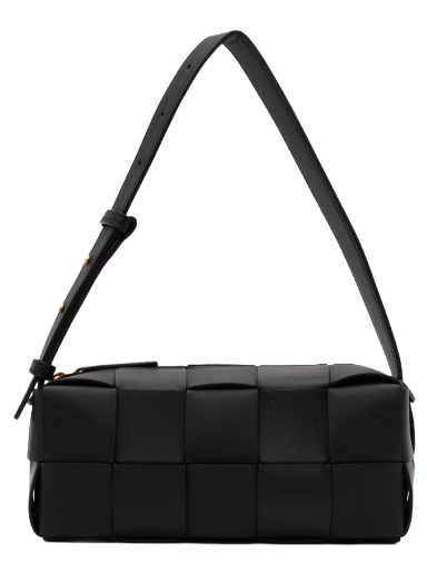 Olkalaukku Bottega Veneta Brick Cassette Bag Musta | 729166 VMAY1