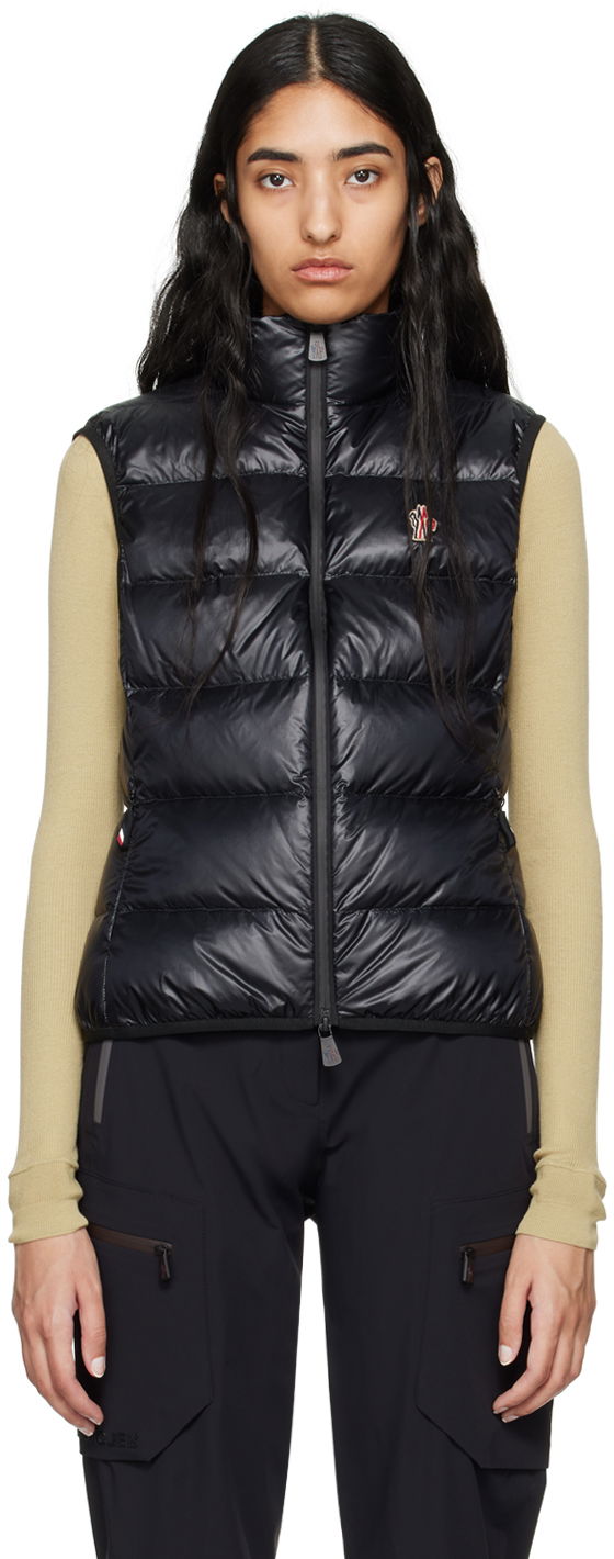 Liivi Moncler Down Vest With Logo Patch Musta | J20988G00010829H7