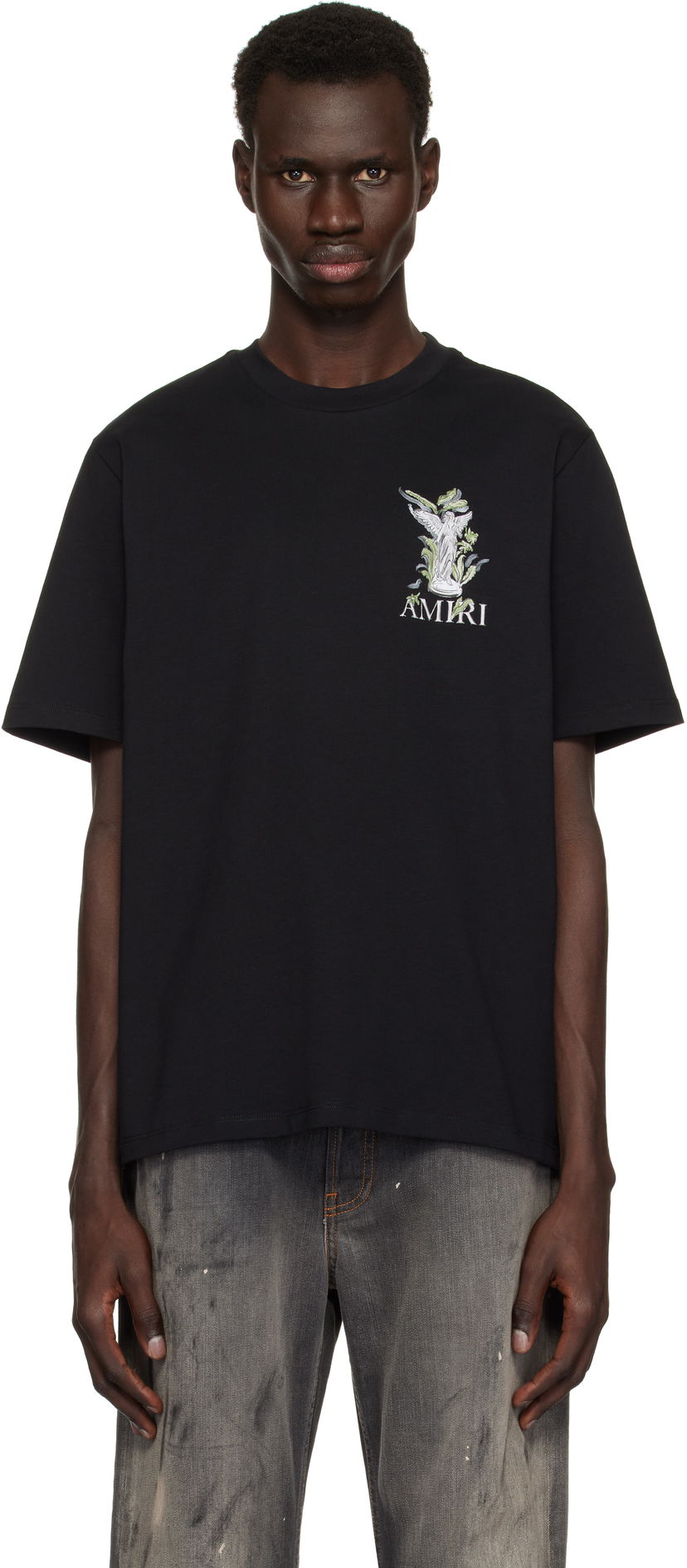 T-paita AMIRI Amiri Garden Graphic Tee Musta | AMJYTE1164