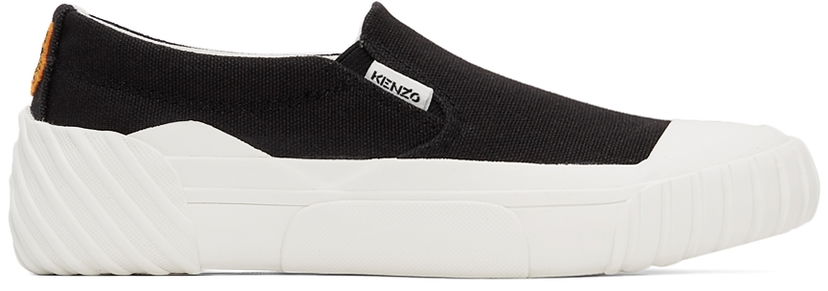 Tennarit ja kengät KENZO Kenzo Tiger Crest Slip-On Musta | FB62SN420F50