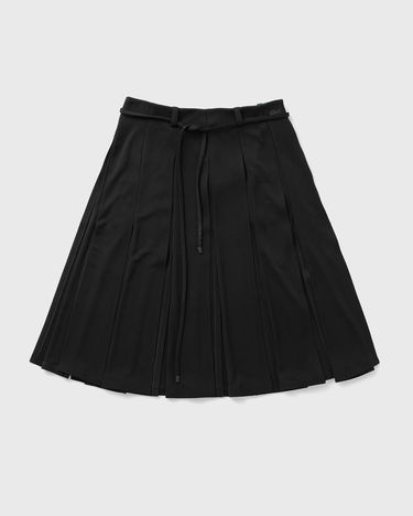 Hame Lacoste Pleated Mini Skirt with Tie Belt Musta | JF3644-GJP, 0