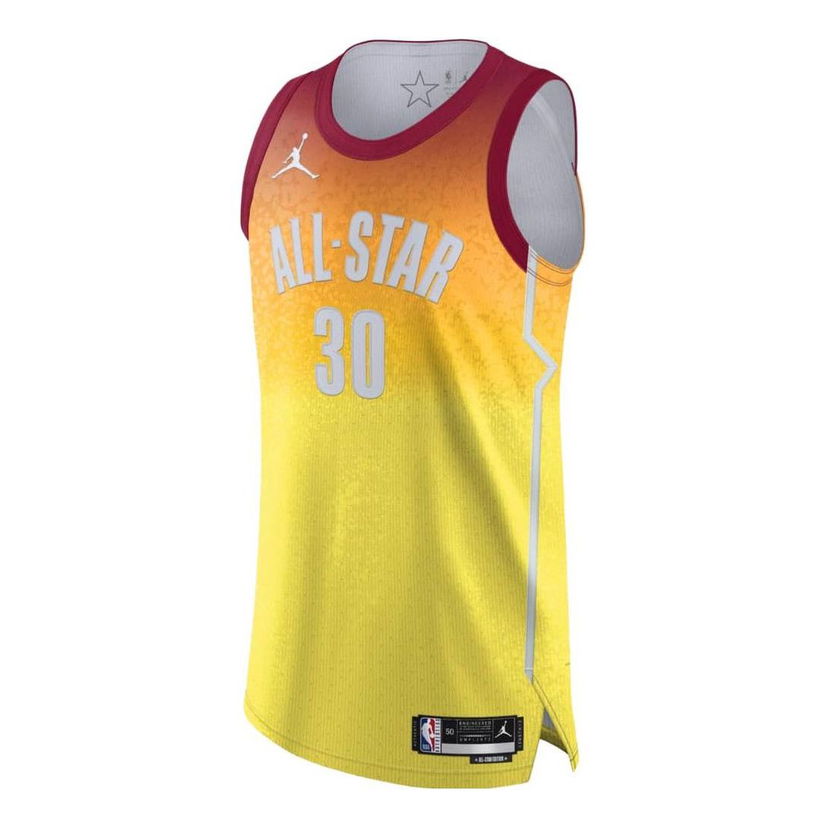 Jersey Jordan Stephen Curry All-Star Basketball Jersey Keltainen | DX6345-600