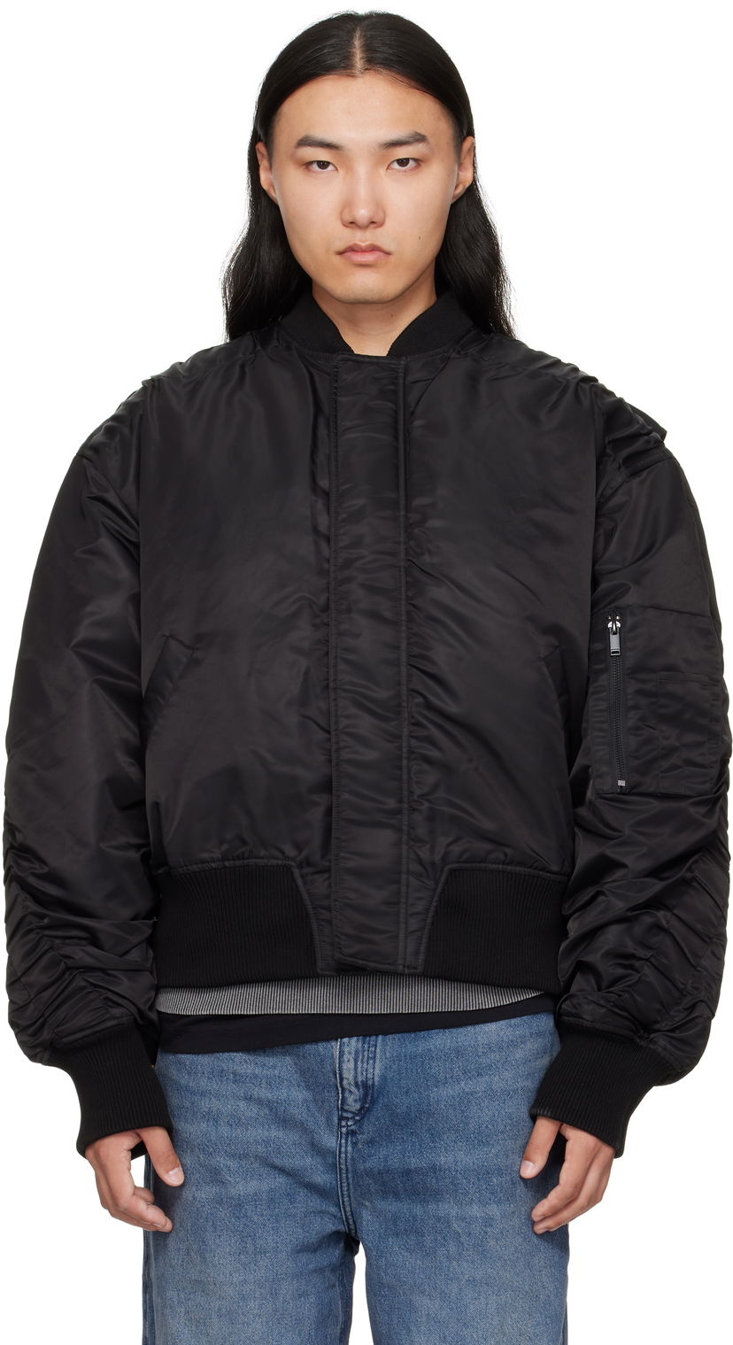 Bomber-takki Han Kjøbenhavn Han Kjobenhavn Oversized Padded Bomber Jacket Musta | M-134224