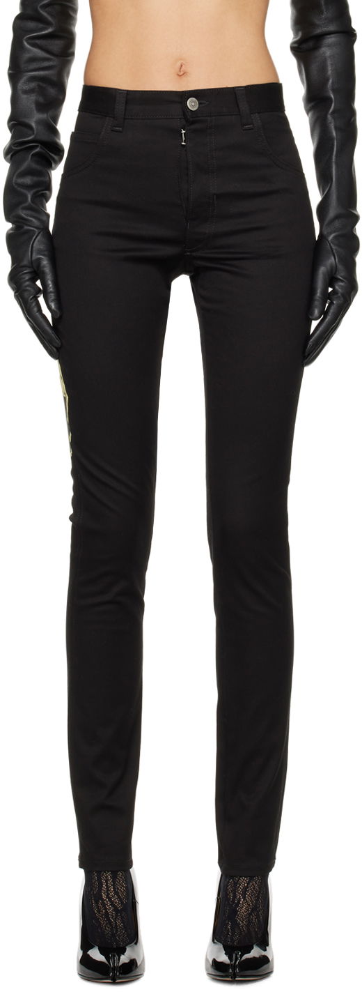 Housut Maison Margiela Invitation Trousers Musta | S50LA0219 S78269