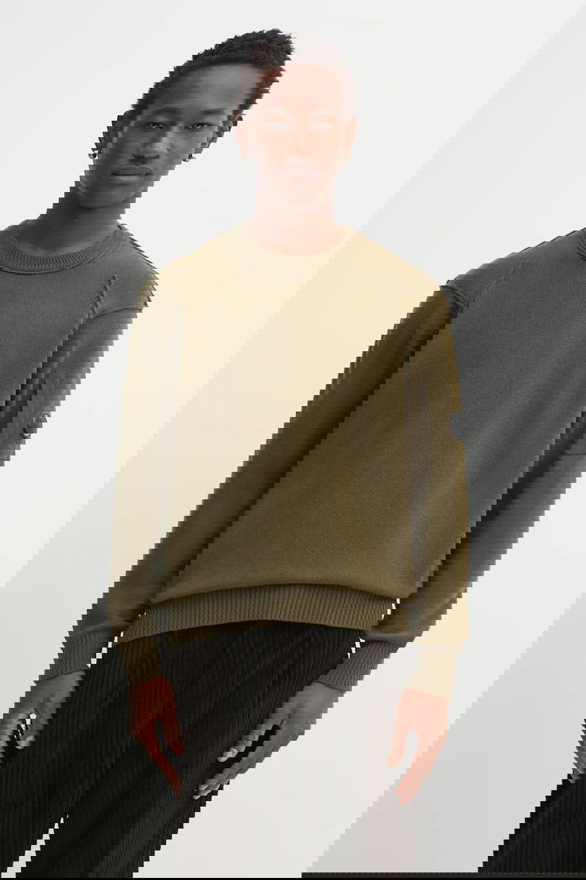 Villapaita C.P. Company C.P. Company Wool Blend Sweater Vihreä | RFCMKN707A110149A, 0