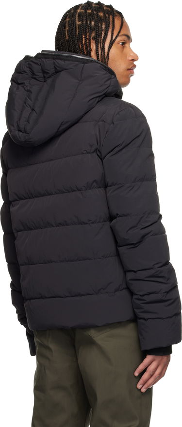 Puffer takki Rick Owens Concordians Quilted Down Jacket Musta | RU02E1722 MTD1, 2