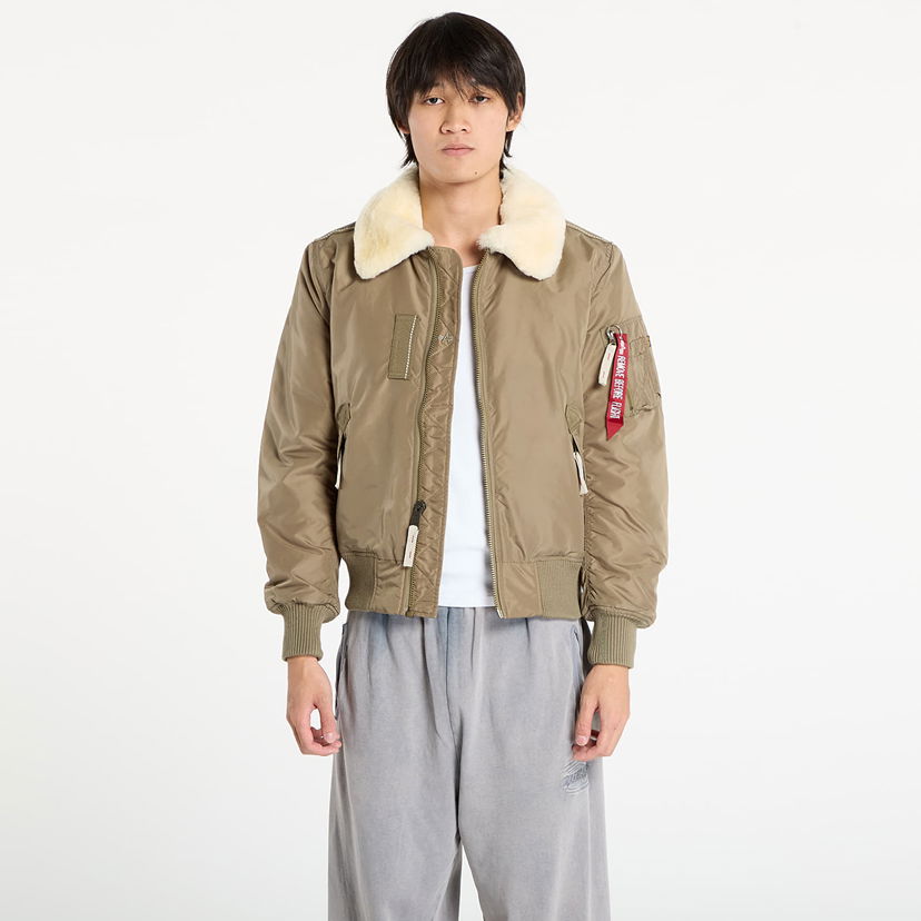 Bomber-takki Alpha Industries Alpha Industries Injector III Bomber Jacket Vihreä | 143104-24