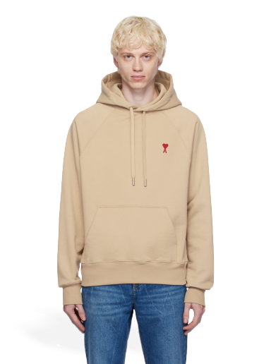 Huppari AMI Hoodie Beige | USW205.747