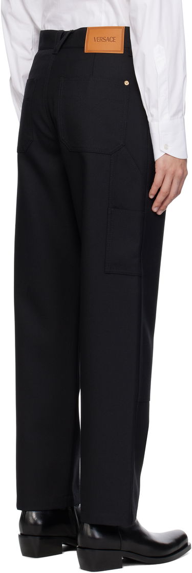 Cargo housut Versace Versace Carpenter Trousers Musta | 1018885_1A08771, 2