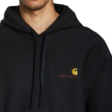Huppari Carhartt WIP Hooded American Script Musta | I028279.89.XX, 3