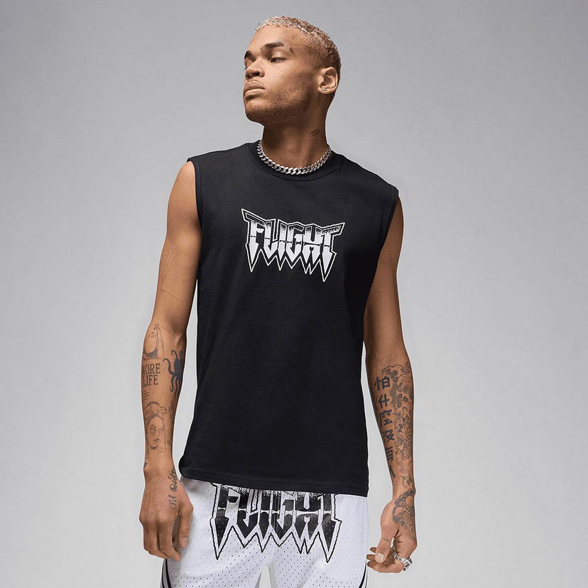 Tankkitoppi Jordan DRI-FIT SPORT FLIGHT SLEEVELESS Musta | FN6020-010