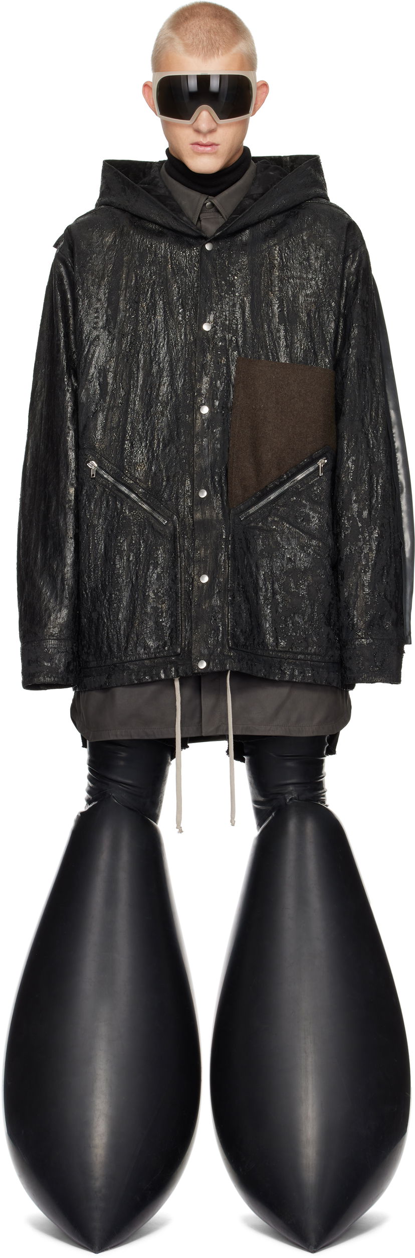 Takki Rick Owens Denim Jacket Musta | RR02D6713 BMTWTY