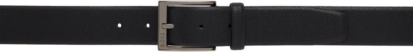 Vyöt BOSS BOSS Pebble Grained Leather Belt Musta | 50537168