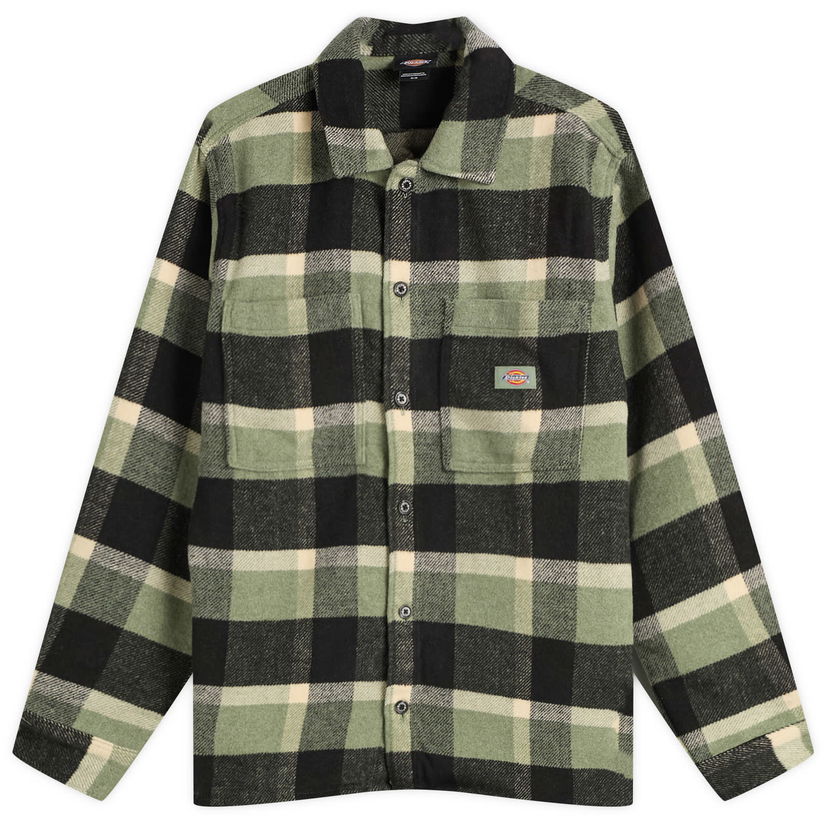 Paita Dickies Men's Plaid Coaling Shirt Vihreä | DK0A4XZZL191