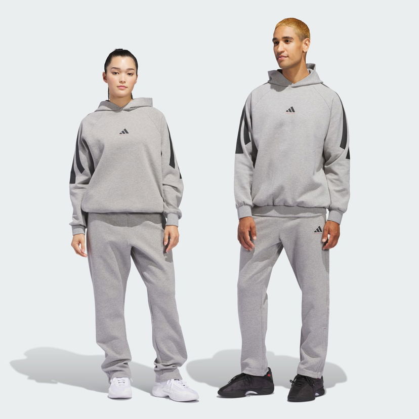 Huppari adidas Performance Basketball Spacer Sweatpants Harmaa | JJ1562