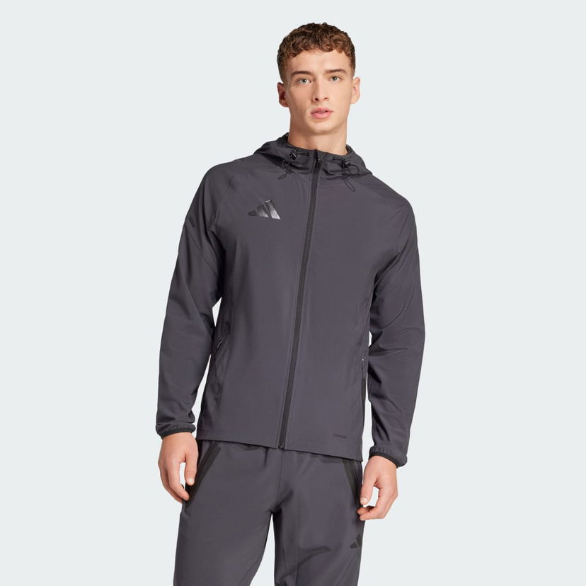 Tuulitakki adidas Performance 25 Pro Vis Tech Travel Training Jacket Harmaa | JY0484