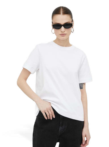 T-paita Samsoe Samsoe Cotton Tee Valkoinen | F00012400