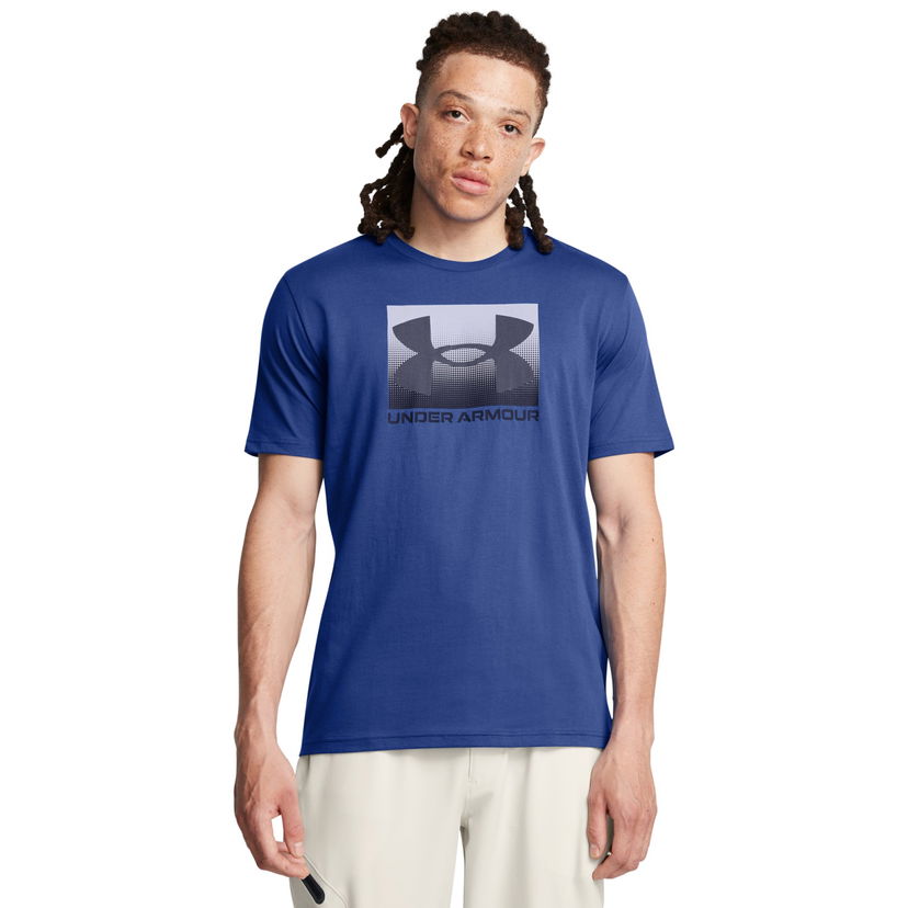 T-paita Under Armour Ua M Boxed Sports Updated Tee T-shirt Sininen | 1386793-432