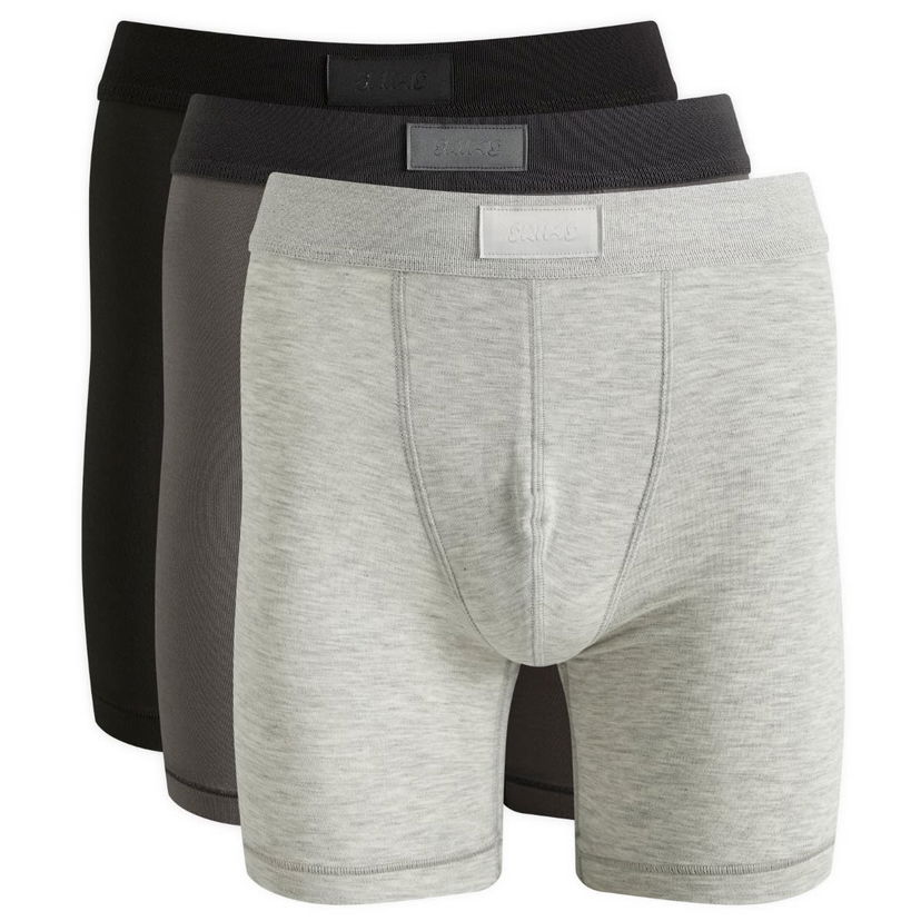 Nyrkkeilijät SKIMS 5" Cotton Boxer Brief - 3 Pack Monivärinen | BO-BBR-5635M-HM