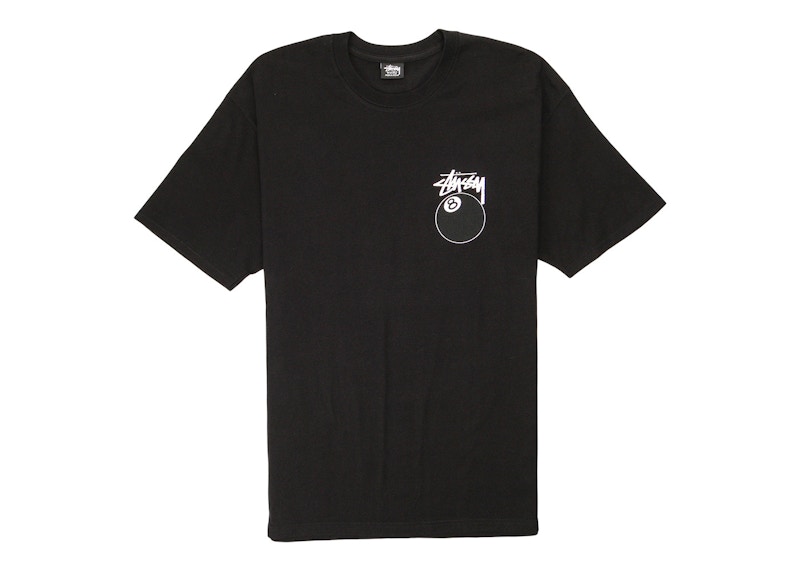 T-paita Stüssy Stussy 8 Ball Graphic T-Shirt Musta | 1904760-BLK