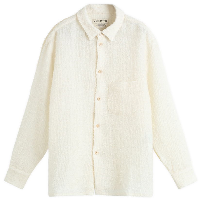 Paita A Kind of Guise Gusto Shirt Valkoinen | 107-14602-002