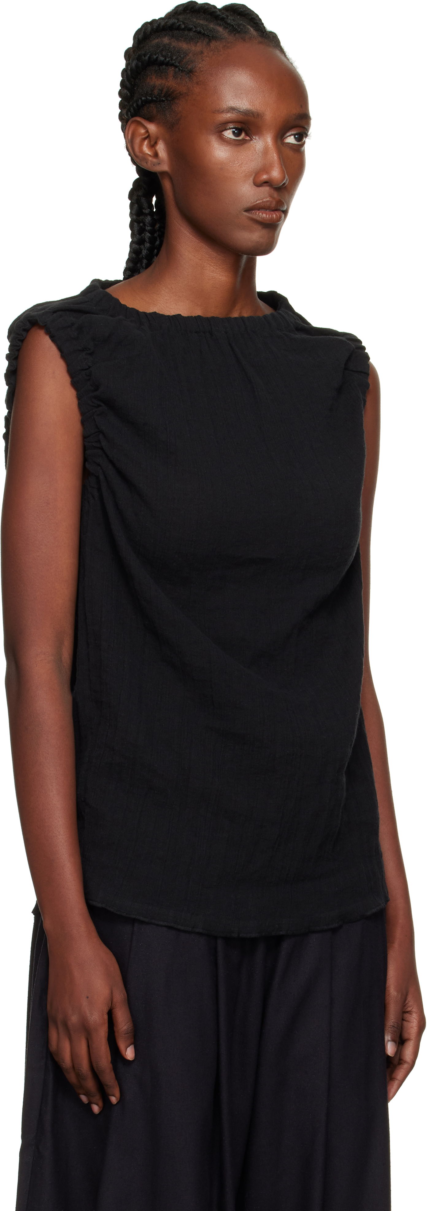 Tankkitoppi Baserange Baserange Mia Sleeveless Top Musta | TSMI-CL-AU25, 1